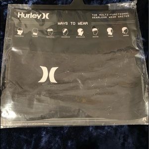 Hurley black gaiter